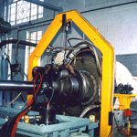 Gas turbine at test bench